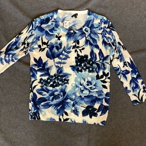 Talbots charming cardigan NWT